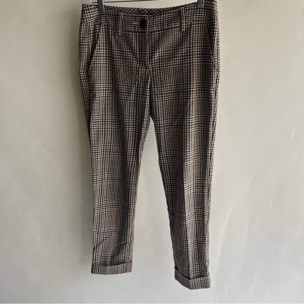 Cabi Plaid Trousers Sz 4 Office Preppy Pants Contemporary Office EUC Women’s